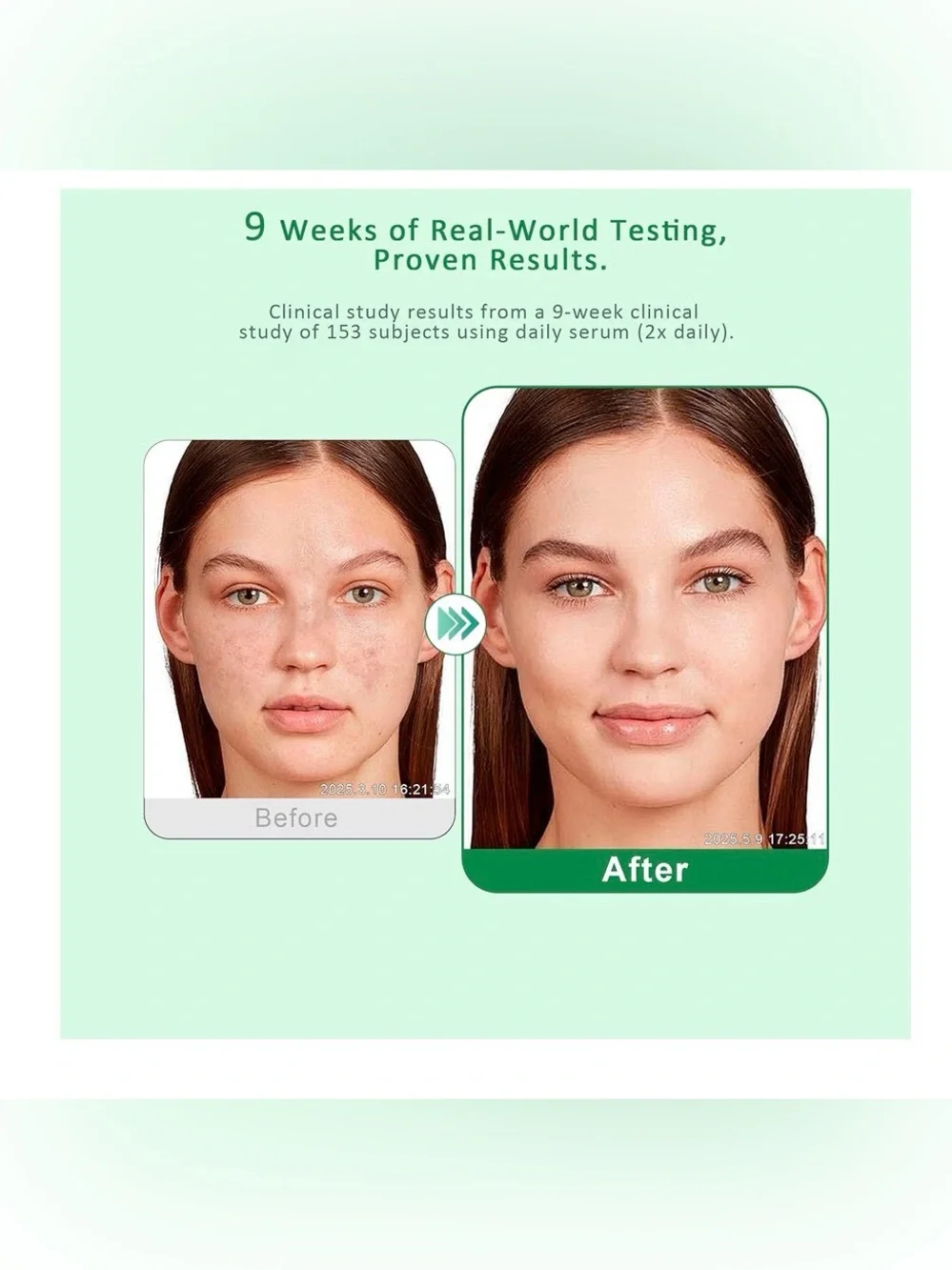 Dark Spot Corrector - Light Green & White Packaging